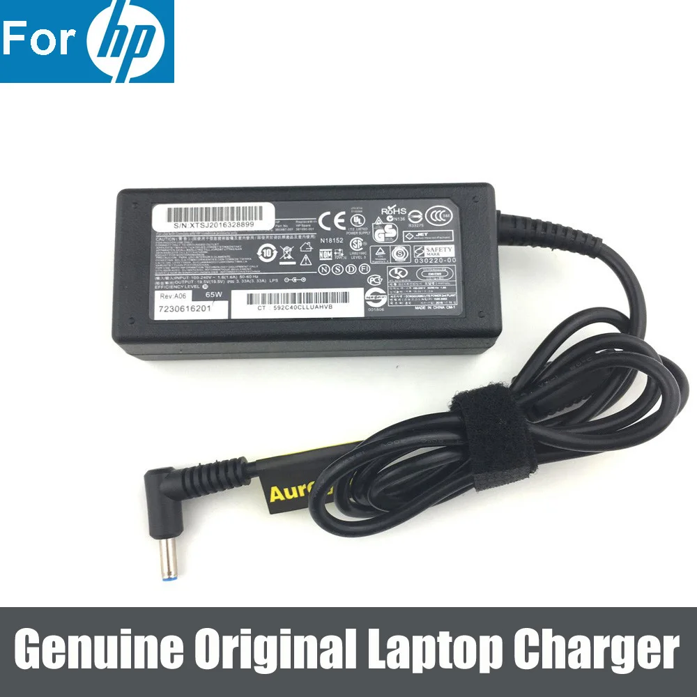 Auregon 65 Вт AC адаптер питания зарядное устройство для HP Pavilion 15 N000 N001TX N285TX 714657 001 714159