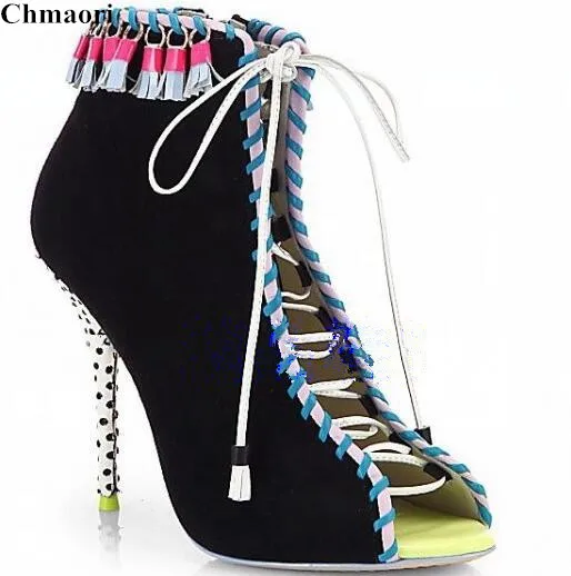 New Hot 2018 Fashion Mixed Color Lace-up Woman Gladiator Sandals Sexy Open Toe High Heels Dress Party Shoes Woman Zipper Shoes
New Hot 2018 Fashion Mixed Color Lace-up Woman Gladiator Sandals Sexy Open Toe High Heels Dress Party Shoes Woman Zipper Shoes