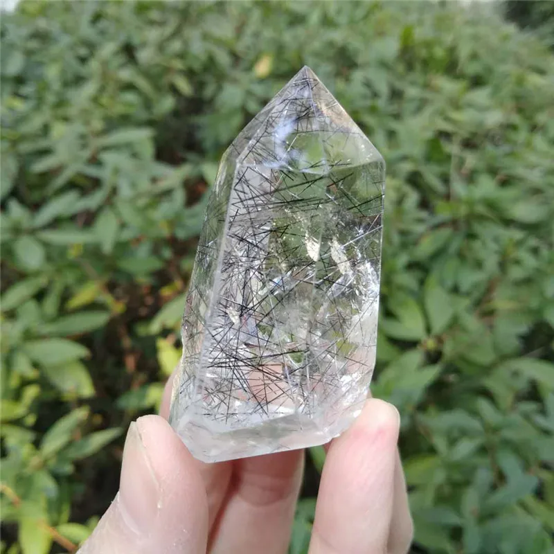 Clear Crystal Quartz Wand Black Rutilated Quartz Wand Healing Crystal Quartz Point Reiki Healing Quartz
Clear Crystal Quartz Wand Black Rutilated Quartz Wand Healing Crystal Quartz Point Reiki Healing Quartz