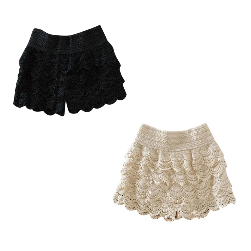 Girls Shorts Summer Lace Crochet Elastic Waist Slim Women Short Pants Tops Sexy Skinny Ladies Shorts
Girls Shorts Summer Lace Crochet Elastic Waist Slim Women Short Pants Tops Sexy Skinny Ladies Shorts