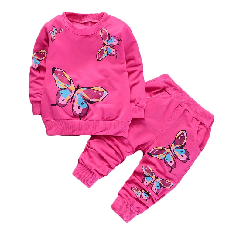 BOTEZAI Children Girls Clothing Sets 2021 Summer Fashion Style Butterfly Printed T-Shirts+Pants 2Pcs Baby Girls Clothes Sets
BOTEZAI Children Girls Clothing Sets 2021 Summer Fashion Style Butterfly Printed T-Shirts+Pants 2Pcs Baby Girls Clothes Sets