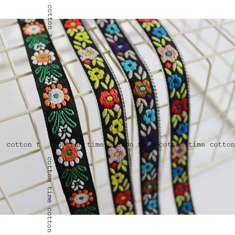 8yards/lot 13/20mm Fabric Tape Flower Embroidered Jacquard Ribbons Trim DIY For Decoration Handcraft Apparel Sewing Headwear
8yards/lot 13/20mm Fabric Tape Flower Embroidered Jacquard Ribbons Trim DIY For Decoration Handcraft Apparel Sewing Headwear