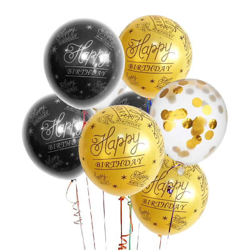BTRUDI 12inch 40pcs/lot Printing Balloons Happy Birthday and Sequin Balloon Party Birthday Balloon Latex balloons Foreign trade
BTRUDI 12inch 40pcs/lot Printing Balloons Happy Birthday and Sequin Balloon Party Birthday Balloon Latex balloons Foreign trade