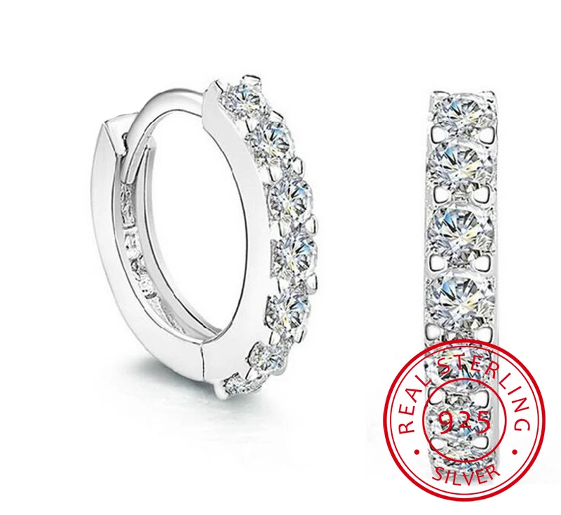 Baby 925 Silver 10mm Circle Zircon Small Hoop Earring For Kid Grils Child Woman Beautiful Aros Loop Huggies Earring Jewelry E024
Baby 925 Silver 10mm Circle Zircon Small Hoop Earring For Kid Grils Child Woman Beautiful Aros Loop Huggies Earring Jewelry E024