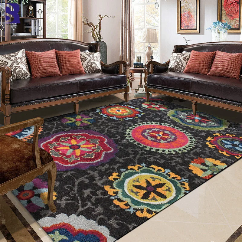 SunnyRain 1-piece Mandala Carpets for Living Room Area Rug For Bedroom Short Plush Bed Room Carpet Large Size Kitchen Rug
SunnyRain 1-piece Mandala Carpets for Living Room Area Rug For Bedroom Short Plush Bed Room Carpet Large Size Kitchen Rug