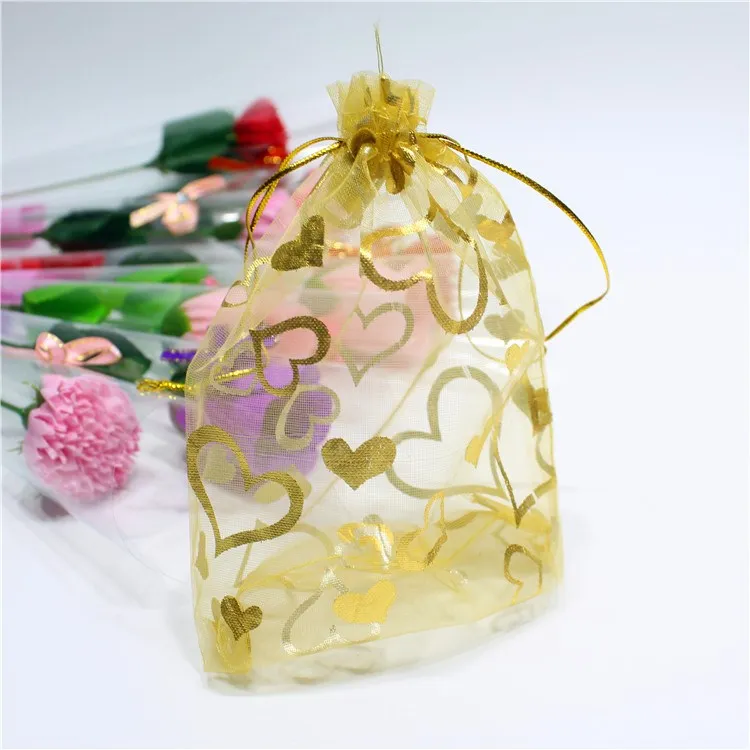 100PCs Colorful Heart Organza Bags Charm Jewelry Bags Wedding XMAS Party Favor Gift Pouches For Love Gift Jewelry 13cmx18cm
100PCs Colorful Heart Organza Bags Charm Jewelry Bags Wedding XMAS Party Favor Gift Pouches For Love Gift Jewelry 13cmx18cm