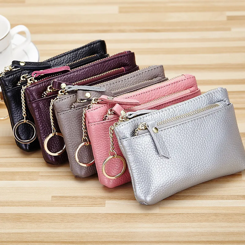 Fashion Women Wallets Short Coin Purse Candy Color Female Card Holder Wallet With Key Ring Double Zipper Purse
Fashion Women Wallets Short Coin Purse Candy Color Female Card Holder Wallet With Key Ring Double Zipper Purse