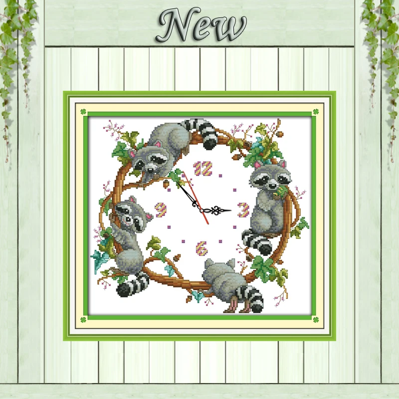 The cute little raccoons decor painting counted print on canvas DMC 14CT 11CT Chinese Cross Stitch Needlework Set Embroider kits
The cute little raccoons decor painting counted print on canvas DMC 14CT 11CT Chinese Cross Stitch Needlework Set Embroider kits