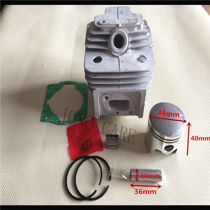 44MM 52CC BC520 CG520 Brush Cutter Cylinder Piston Kit w/ Manifold Cylinder Gasket and Needle Bearing for TL52 Grass Trimmer
44MM 52CC BC520 CG520 Brush Cutter Cylinder Piston Kit w/ Manifold Cylinder Gasket and Needle Bearing for TL52 Grass Trimmer