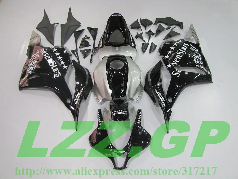 OEM injection Fairings for HONDA CBR600RR F5 09 10 CBR600 RR 2009 2010 CBR 600 RR 09 10 11 12 Black Silver Sevenstar body LZZ.GP
OEM injection Fairings for HONDA CBR600RR F5 09 10 CBR600 RR 2009 2010 CBR 600 RR 09 10 11 12 Black Silver Sevenstar body LZZ.GP