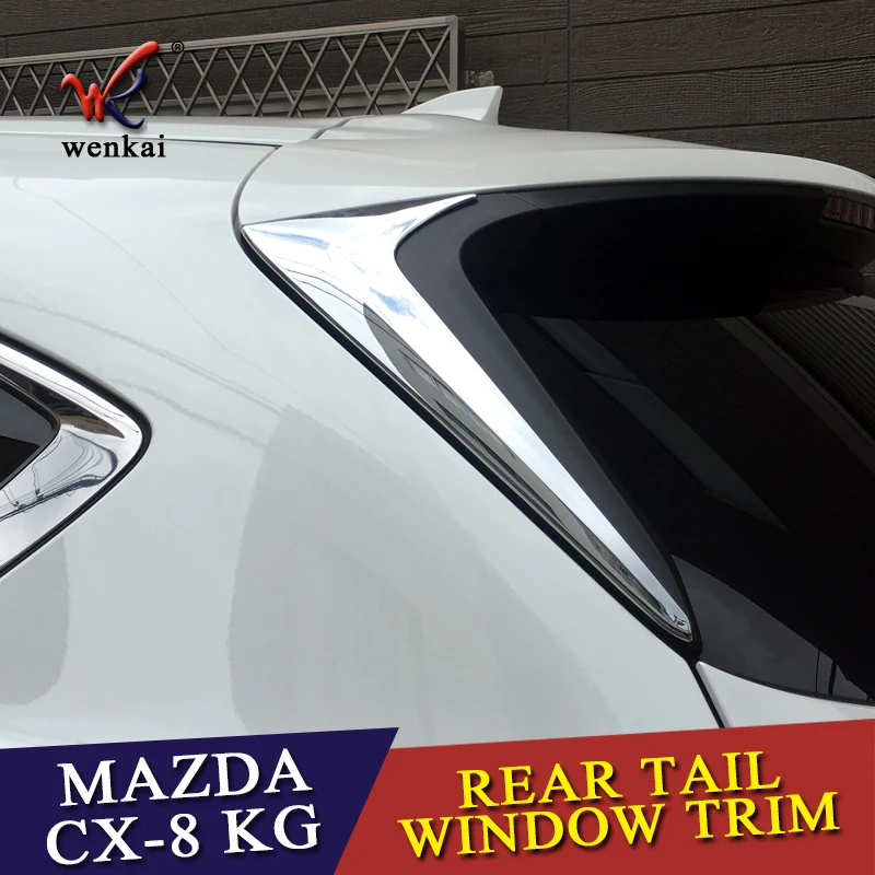 ABS Accessories For Mazda CX-8 CX8 KG 2017 2018 2019 Rear Tail Window Spoiler Triangle Molding Cover Kit Trim 2 Pcs / Set
ABS Accessories For Mazda CX-8 CX8 KG 2017 2018 2019 Rear Tail Window Spoiler Triangle Molding Cover Kit Trim 2 Pcs / Set