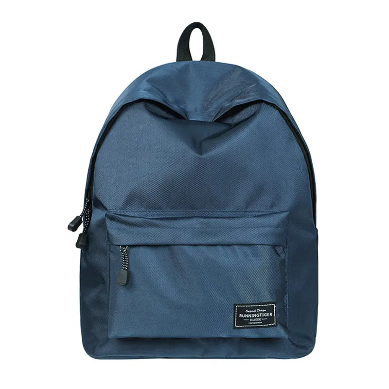 Simple Elegant Design Youth zipper Backpack School Bag Girls High capacity Bag 2019 Trend Fashion Blue
Simple Elegant Design Youth zipper Backpack School Bag Girls High capacity Bag 2019 Trend Fashion Blue