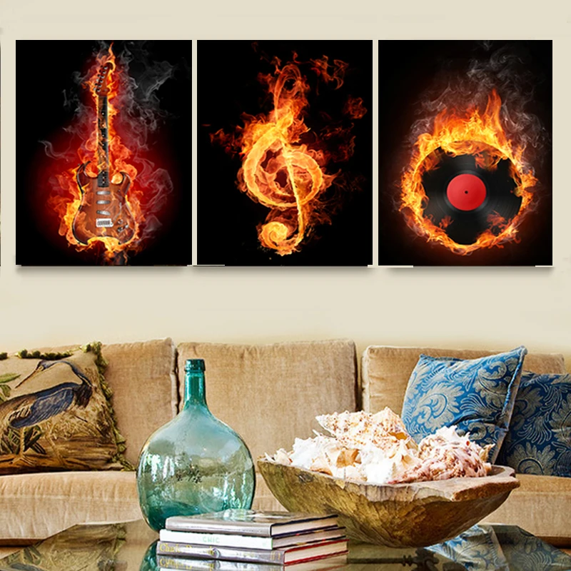 MHD Set of 3 Music Icons Diamond Embroidery Guitar and Record Fire Pattern Diamond Painting Mosaic Sticker Set
MHD Set of 3 Music Icons Diamond Embroidery Guitar and Record Fire Pattern Diamond Painting Mosaic Sticker Set