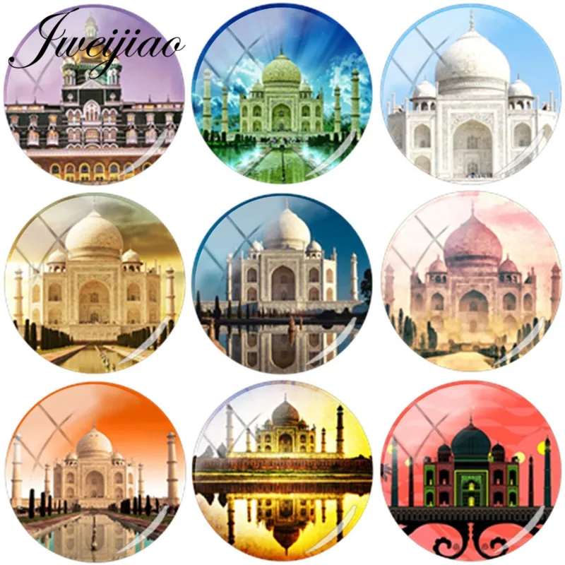 JWEIJIAO 2019 Vintage Architecture Taj Mahal Building Image Glass Gems Cabochon Dome Demo Flat Back DIY Jewelry Accessories
JWEIJIAO 2019 Vintage Architecture Taj Mahal Building Image Glass Gems Cabochon Dome Demo Flat Back DIY Jewelry Accessories