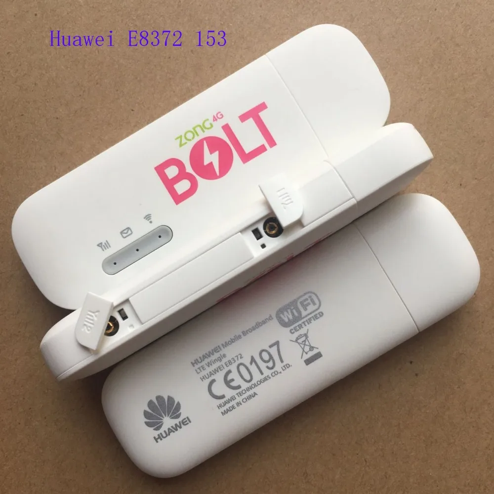 Huawei 1000 шт. Оригинальный разблокированный 150 Мбит/с E8372 телефон 4G LTE Wifi модем dongle