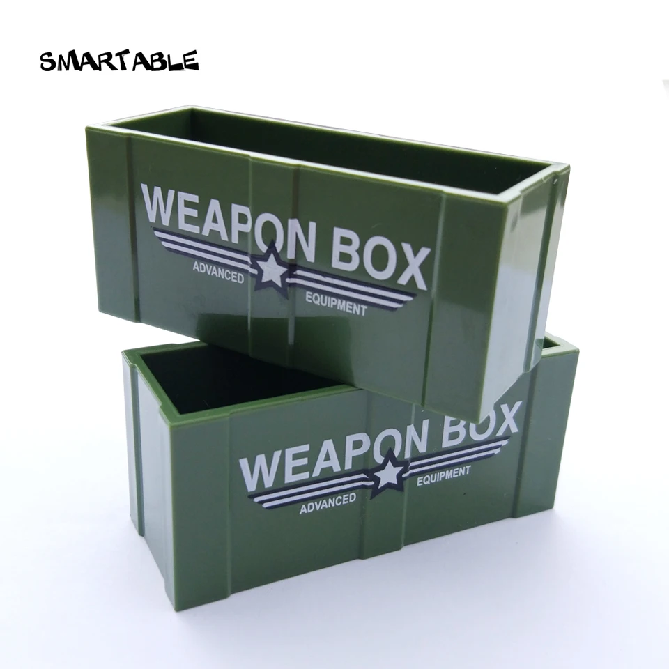 Smartable weapon box Bricks Blocks parts DIY Learning Toys Compatible figure brick Toy 10pcs/lot
Smartable weapon box Bricks Blocks parts DIY Learning Toys Compatible figure brick Toy 10pcs/lot