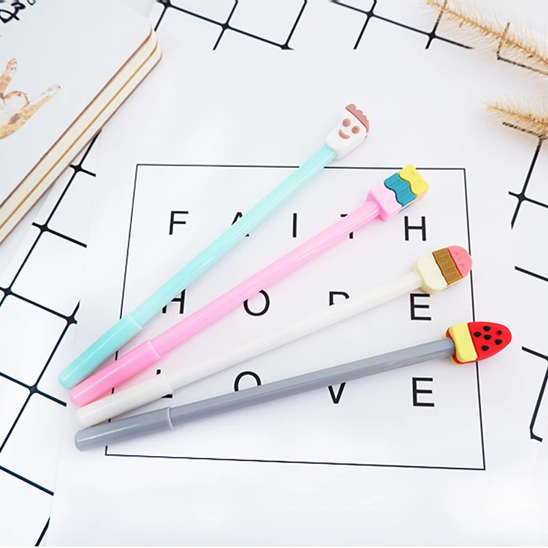 4X Creative Ice cream big board gel pen 0.5mm Neutral pen children's Office Learning stationery Writing Pen School Supply
4X Creative Ice cream big board gel pen 0.5mm Neutral pen children's Office Learning stationery Writing Pen School Supply