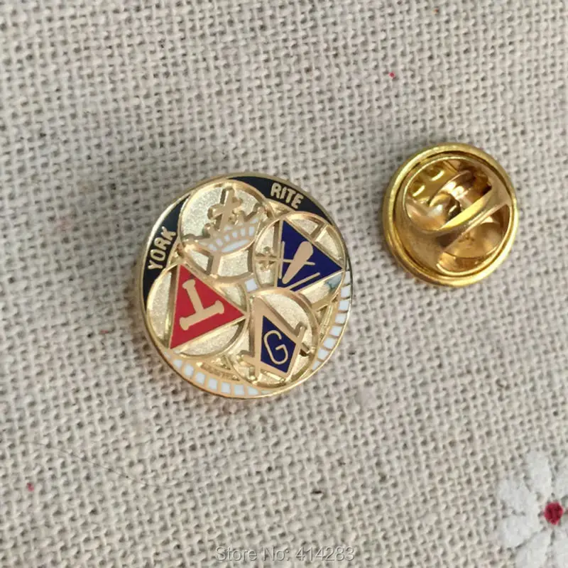 Masonic Rite York lapel pins badge Round Brooch metal craft paint freemasonary souvenir Freemasonry Pin Blue Lodge
Masonic Rite York lapel pins badge Round Brooch metal craft paint freemasonary souvenir Freemasonry Pin Blue Lodge