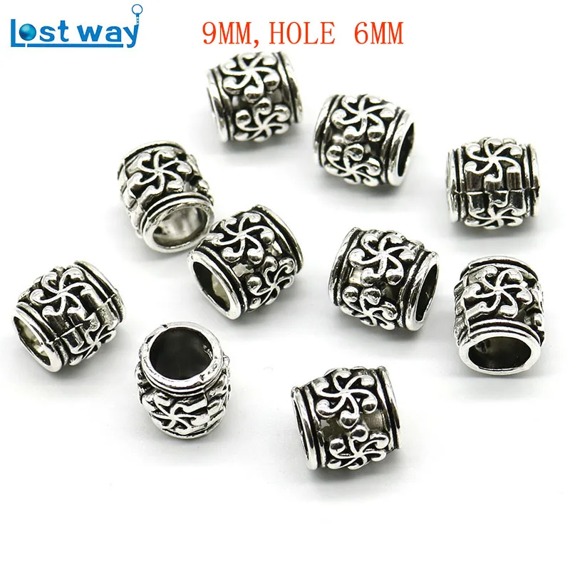 Wholesale 20pcs/lot Mixed Size Tibetan Silver color Beads plated European Beads big hole bead Fit For charm Bracelets Making
Wholesale 20pcs/lot Mixed Size Tibetan Silver color Beads plated European Beads big hole bead Fit For charm Bracelets Making