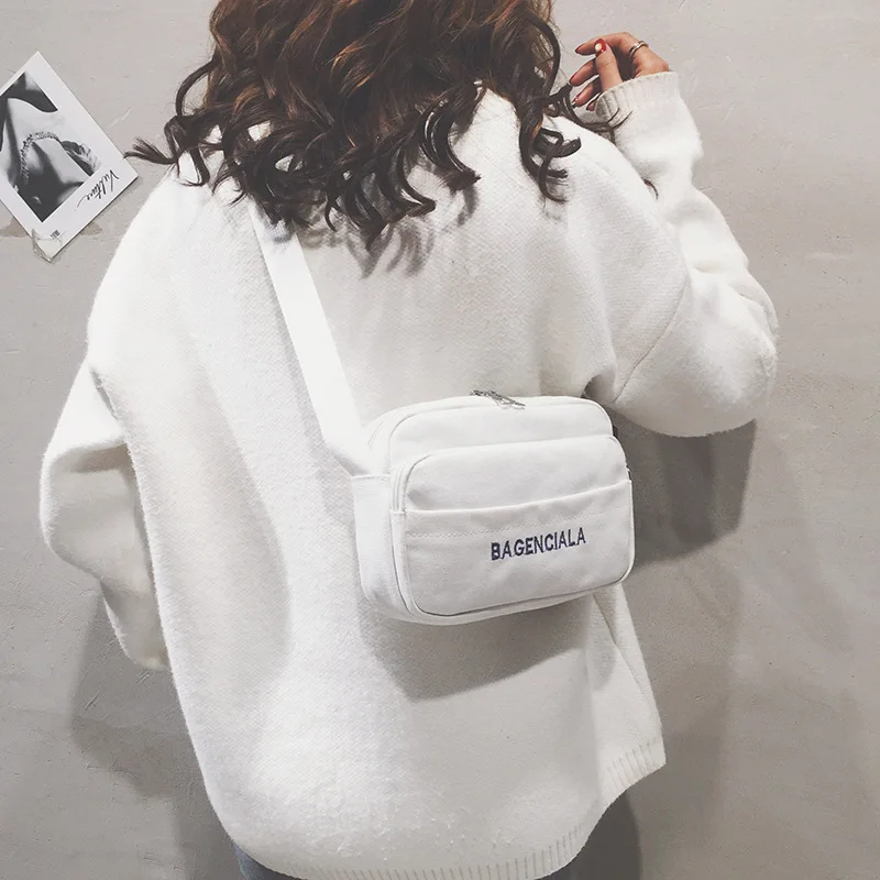 Casual Letter Women Shoulder Bags Canvas Female Handbags Girls Messenger Bags Small Crossbody Women Mini Bags
Casual Letter Women Shoulder Bags Canvas Female Handbags Girls Messenger Bags Small Crossbody Women Mini Bags