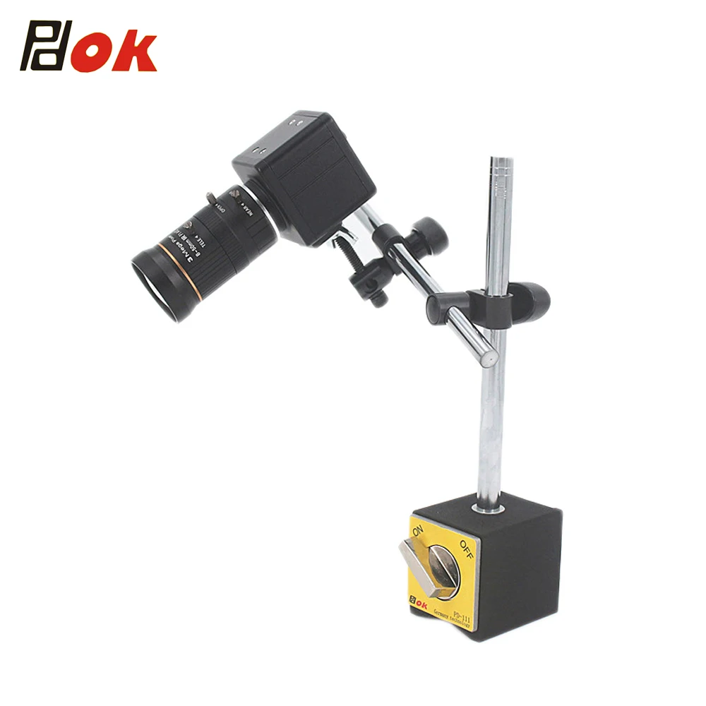 2.0MP VGA промышленная камера + 8-50 мм c-крепление объектива + Регулируемая механическая рука с магнитным основанием
2.0MP VGA промышленная камера + 8-50 мм c-крепление объектива + Регулируемая механическая рука с магнитным основанием