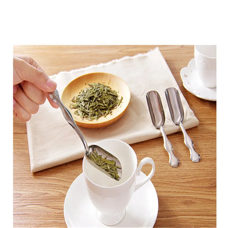 New Stainless Steel Tea scoop Minimalist Teaspoon Tea Shovel Tea Teaspoon Coffee Scoops Simple And Practical Chinese Tea Tool
New Stainless Steel Tea scoop Minimalist Teaspoon Tea Shovel Tea Teaspoon Coffee Scoops Simple And Practical Chinese Tea Tool
