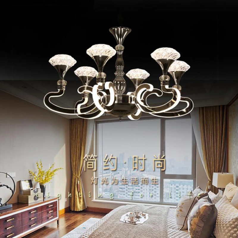 Led modern minimalist acrylic creative personality living room chandelier 6 heads 8 home luxury chandelier luminous lamp LED
Led modern minimalist acrylic creative personality living room chandelier 6 heads 8 home luxury chandelier luminous lamp LED