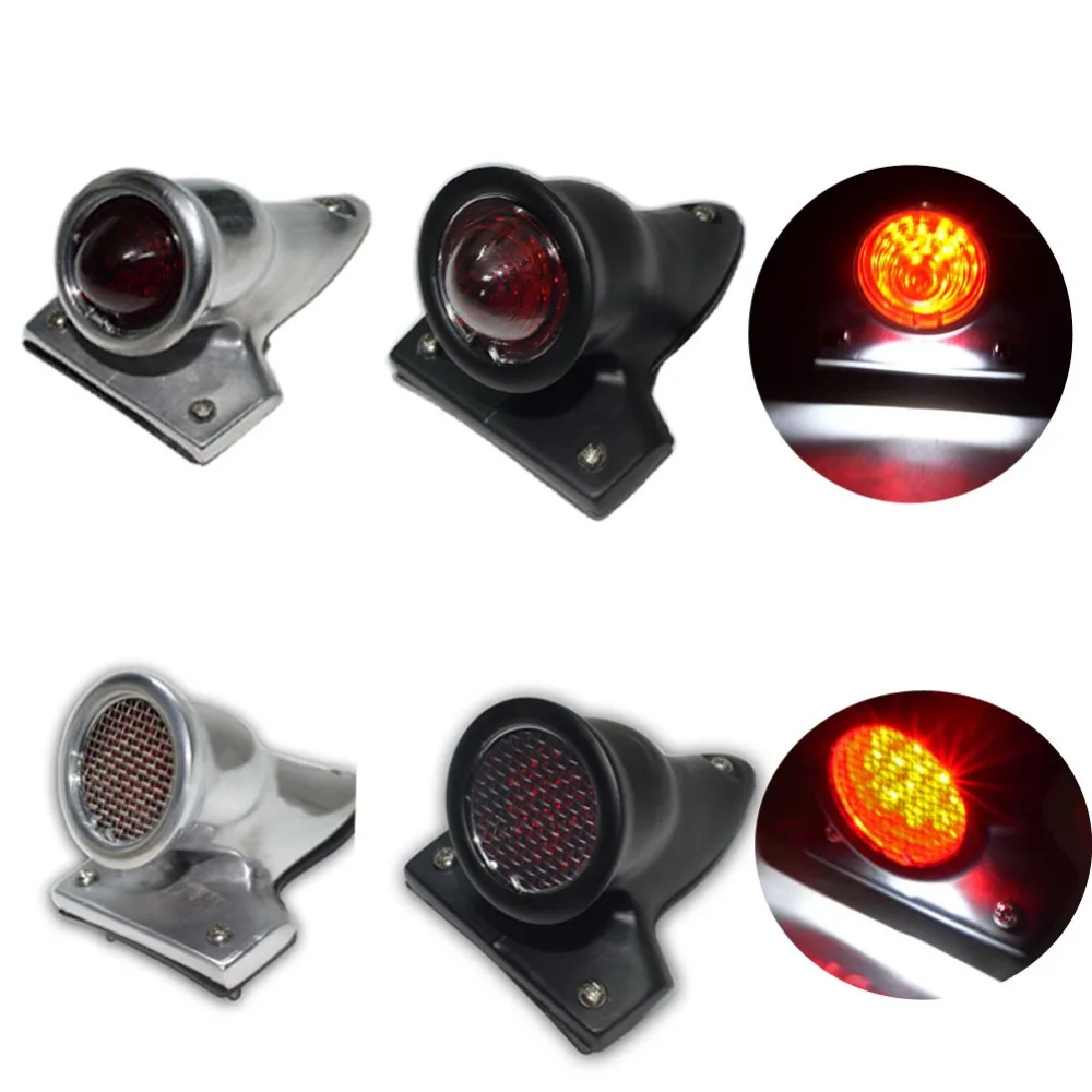 Motorcycle LED Red Rear Tail Brake Stop Light Lamp Retro Rear Taillight For Cafe Racer Chopper Bobber
Motorcycle LED Red Rear Tail Brake Stop Light Lamp Retro Rear Taillight For Cafe Racer Chopper Bobber