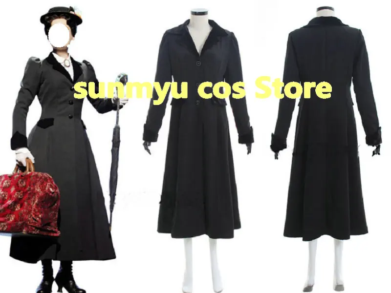 Free Shipping! Mary Poppins grey coat Cosplay Costume,Custom Size Halloween Wholesale
Free Shipping! Mary Poppins grey coat Cosplay Costume,Custom Size Halloween Wholesale