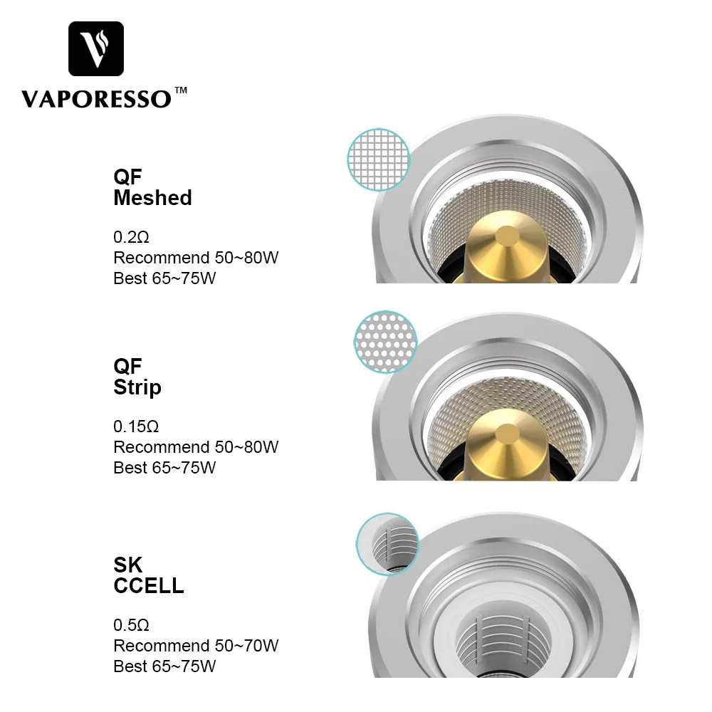 Original Vaporesso SKRR-s Subohm Vape Tank 8ml Atomizer with QF Meshed Coil Core E-Cig Vape Tank fit GT Coil
Original Vaporesso SKRR-s Subohm Vape Tank 8ml Atomizer with QF Meshed Coil Core E-Cig Vape Tank fit GT Coil