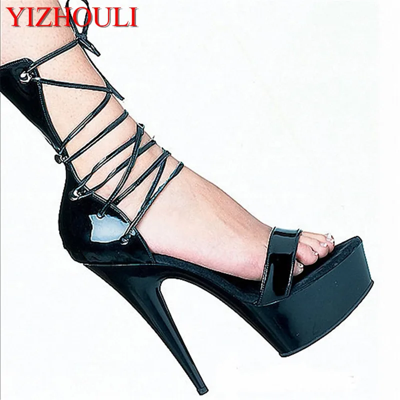 Sexy Gladiator Style PU Leather 15cm High Heel Shoes Platform Sandals, Dress Shoes, Party / Wedding Shoes
Sexy Gladiator Style PU Leather 15cm High Heel Shoes Platform Sandals, Dress Shoes, Party / Wedding Shoes