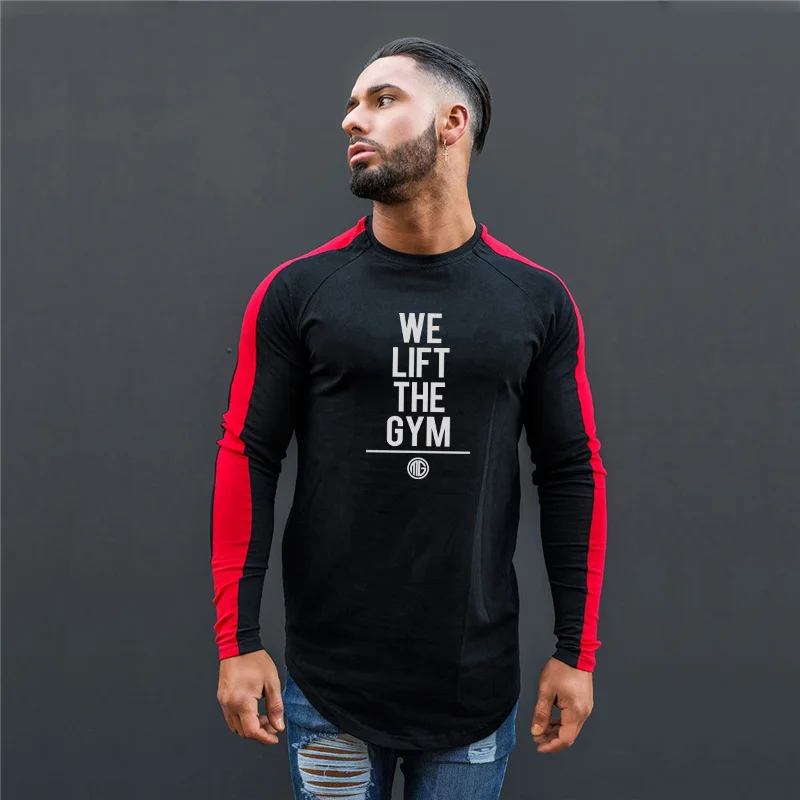 Muscleguys Brand Long Sleeve T Shirts Men Fashion Letter Printed Slim Fit Stretch Cotton Tops Causal Pullovers Male Plus Size
Muscleguys Brand Long Sleeve T Shirts Men Fashion Letter Printed Slim Fit Stretch Cotton Tops Causal Pullovers Male Plus Size