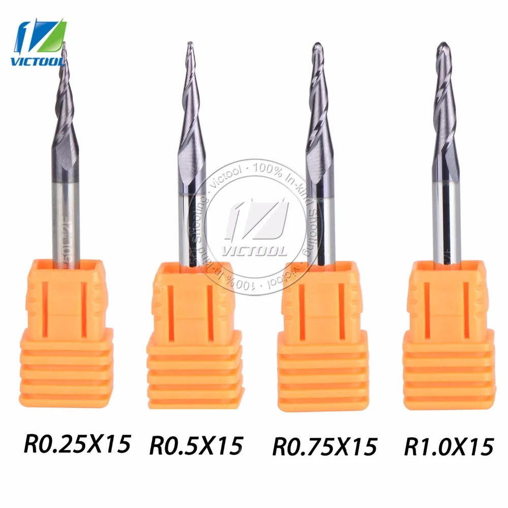 Концевая фреза с коническим шаровым концом D4 * 15 * 50L * 2F HRC55, твердосплавное покрытие, коническая фреза с ЧПУ, гравировальное шлифовальное дол...
Концевая фреза с коническим шаровым концом D4 * 15 * 50L * 2F HRC55, твердосплавное покрытие, коническая фреза с ЧПУ, гравировальное шлифовальное дол...