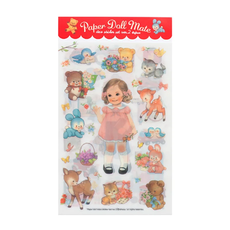 1X bag Cute curly doll diary stickers DIY decoration Stickers Cute Diary Decoration Scrapbooking pvc Sticker Stationery
1X bag Cute curly doll diary stickers DIY decoration Stickers Cute Diary Decoration Scrapbooking pvc Sticker Stationery