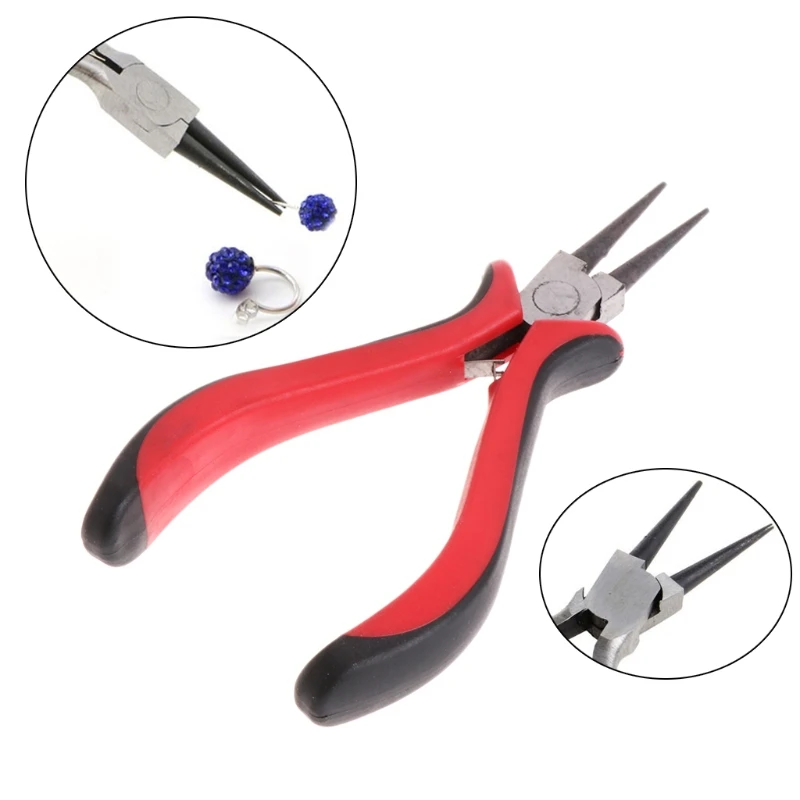 New Jewelry Pliers Repair Wire Bead Cutting Stainless Alloy Round Needle Craft Tools
New Jewelry Pliers Repair Wire Bead Cutting Stainless Alloy Round Needle Craft Tools