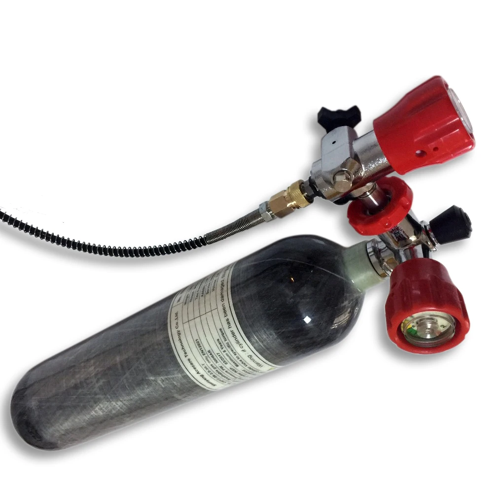 AC102101 Hpa бак 4500psi 2L Pcp airforce Пейнтбольный Воздушный пистолет для дайвинга с