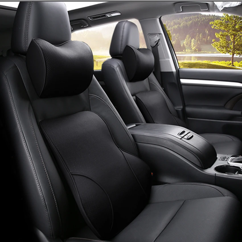 Headrest Pillow Car Neck Rest Head Support Cushion Car Breathable Memory Foam Slow Rebound Guard Car Lumbar Pillow Universal
Headrest Pillow Car Neck Rest Head Support Cushion Car Breathable Memory Foam Slow Rebound Guard Car Lumbar Pillow Universal