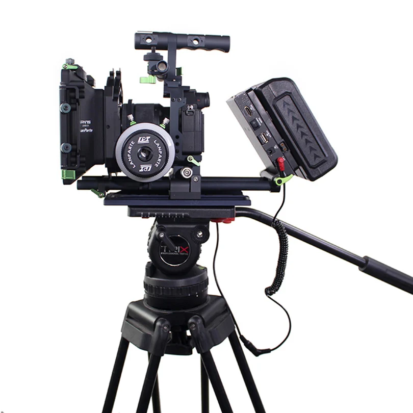 

Lanparte Camera Cage Rig +Quick Release Baseplate +Matebox +Follow Focus +150WH LI-ion Battery for Sony A7SII A7RII A7RIII