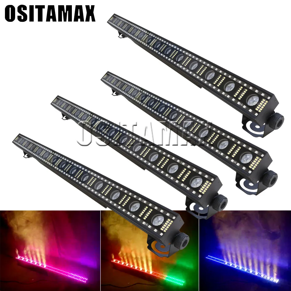 4 шт. наружные 120 3 в 1 5050 RGB Светодиодная панель проексветильник для вечерние ринки
