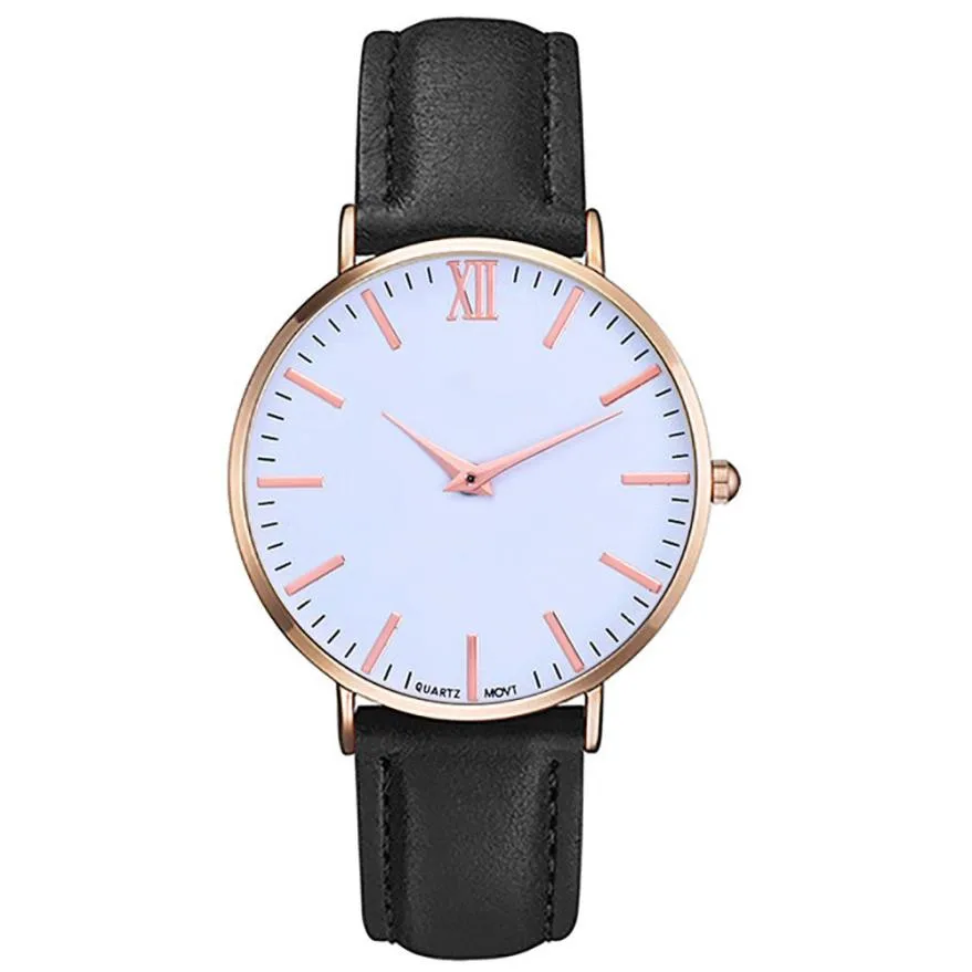 Casual Ladies Faux Leather Quartz Analog Wrist Watch Fashion Simple Women's Watch Ladies Leather Belt Watch femmes montres#502
Casual Ladies Faux Leather Quartz Analog Wrist Watch Fashion Simple Women's Watch Ladies Leather Belt Watch femmes montres#502