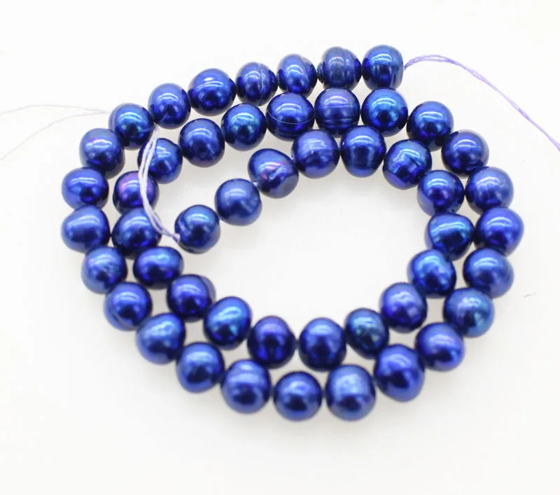 loose beads freshwater pearl near round 8-9mm deep blue nature 15inch for making jewelry necklace 14inch FPPJ wholesale
loose beads freshwater pearl near round 8-9mm deep blue nature 15inch for making jewelry necklace 14inch FPPJ wholesale