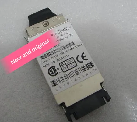 100%New In box 1 year warranty WS-G5487 70KM LC 1000Base-ZX 1550NM Need more angles photos, please contact me
100%New In box 1 year warranty WS-G5487 70KM LC 1000Base-ZX 1550NM Need more angles photos, please contact me