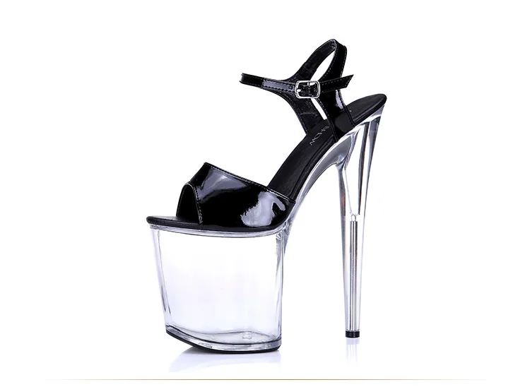 Sandals women Platform Multicolor European and American shoe sexy nightclubs T stage shows ultra high heels 20cm Plus-size 35-42
Sandals women Platform Multicolor European and American shoe sexy nightclubs T stage shows ultra high heels 20cm Plus-size 35-42