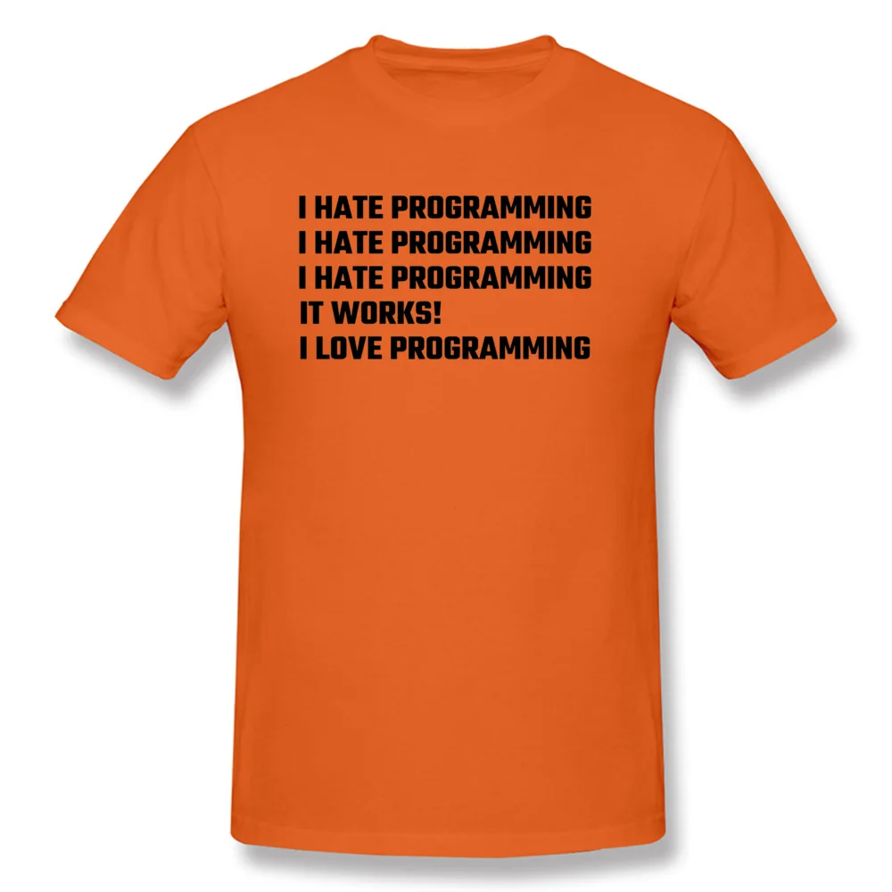 Man T-shirt I Love Programming Geek Men Top T Shirt Faddish Short Sleeve Tshirt 2019 Cheap Funny Saying Clothes Letter XL Camisa
Man T-shirt I Love Programming Geek Men Top T Shirt Faddish Short Sleeve Tshirt 2019 Cheap Funny Saying Clothes Letter XL Camisa