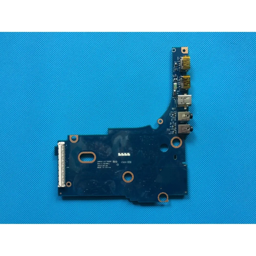 NEW Audio Ports/ USB IO Circuit Board -5GMM3 / 05GMM3 / CN-05GMM3 / QAR10 LS-7935P for Precision M6700
NEW Audio Ports/ USB IO Circuit Board -5GMM3 / 05GMM3 / CN-05GMM3 / QAR10 LS-7935P for Precision M6700