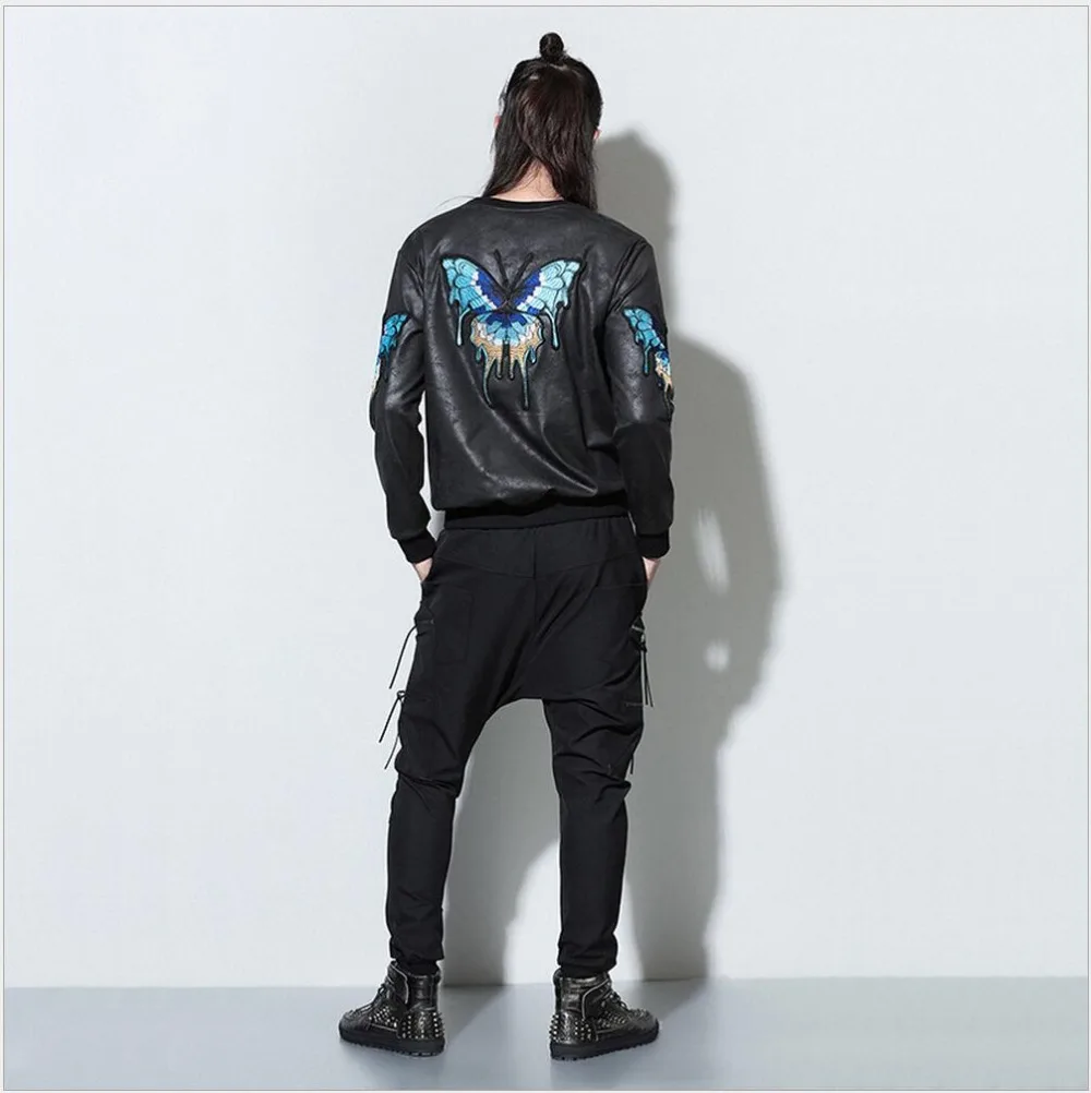 Hot New 2021 Spring Men's Slim Casual Pants Harem Pants Zipper Pockets Trousers Straight Cross Pants Tide Singer Costumes
Hot New 2021 Spring Men's Slim Casual Pants Harem Pants Zipper Pockets Trousers Straight Cross Pants Tide Singer Costumes