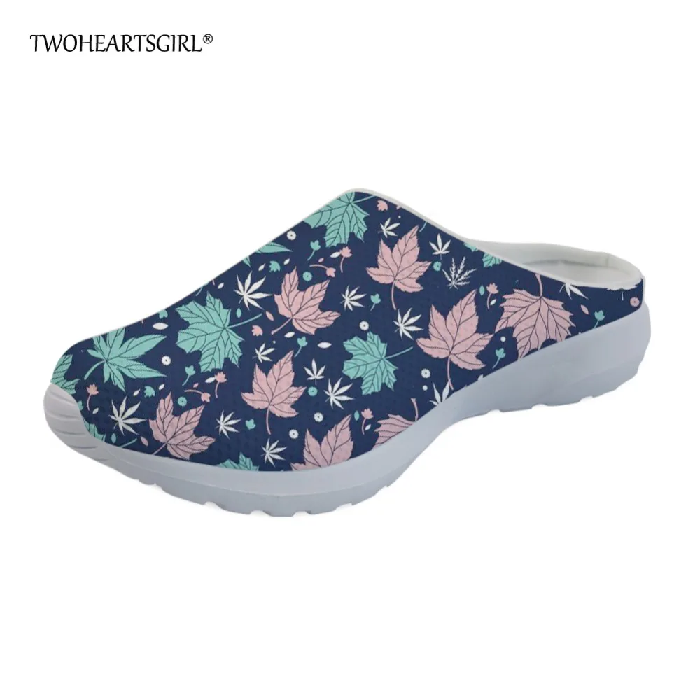 Twoheartsgirl Canada Maple Leaf Print Mesh Slipper for Women Casual Breathable Flat Home Shoes Floral Style Beach Sandals
Twoheartsgirl Canada Maple Leaf Print Mesh Slipper for Women Casual Breathable Flat Home Shoes Floral Style Beach Sandals