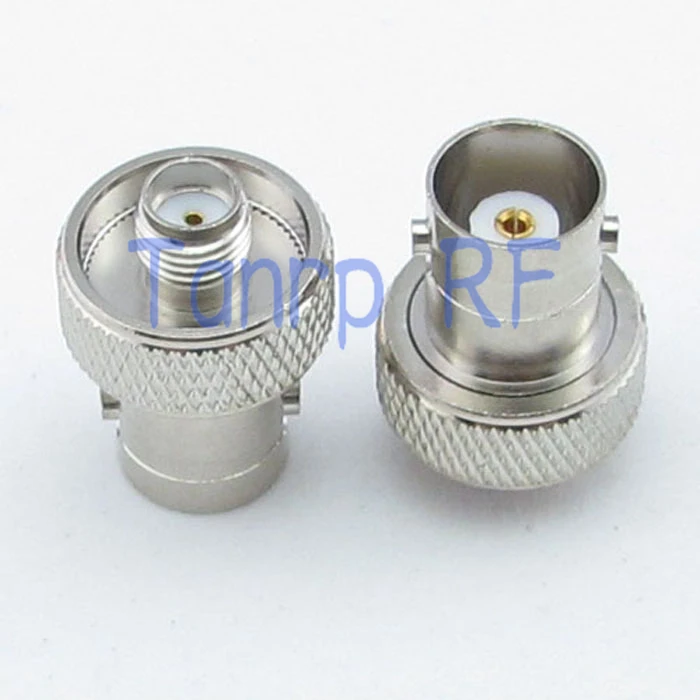 Wholesale BNC female jack to SMA female jack straight discal RF coaxial connector adapter cable
Wholesale BNC female jack to SMA female jack straight discal RF coaxial connector adapter cable