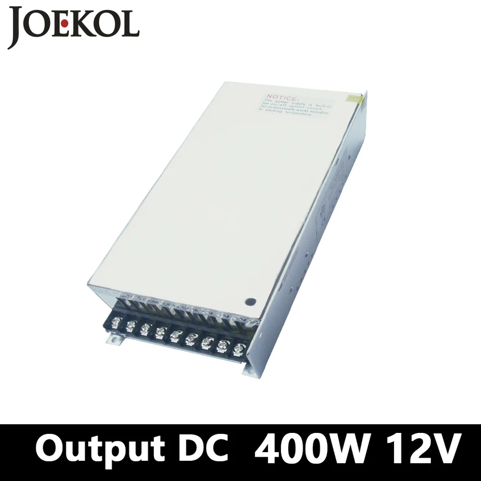 switching power supply 400W 12v 33A,Single Output voltage converter for Led Strip,AC110V/220V Transformer to DC 12V
switching power supply 400W 12v 33A,Single Output voltage converter for Led Strip,AC110V/220V Transformer to DC 12V