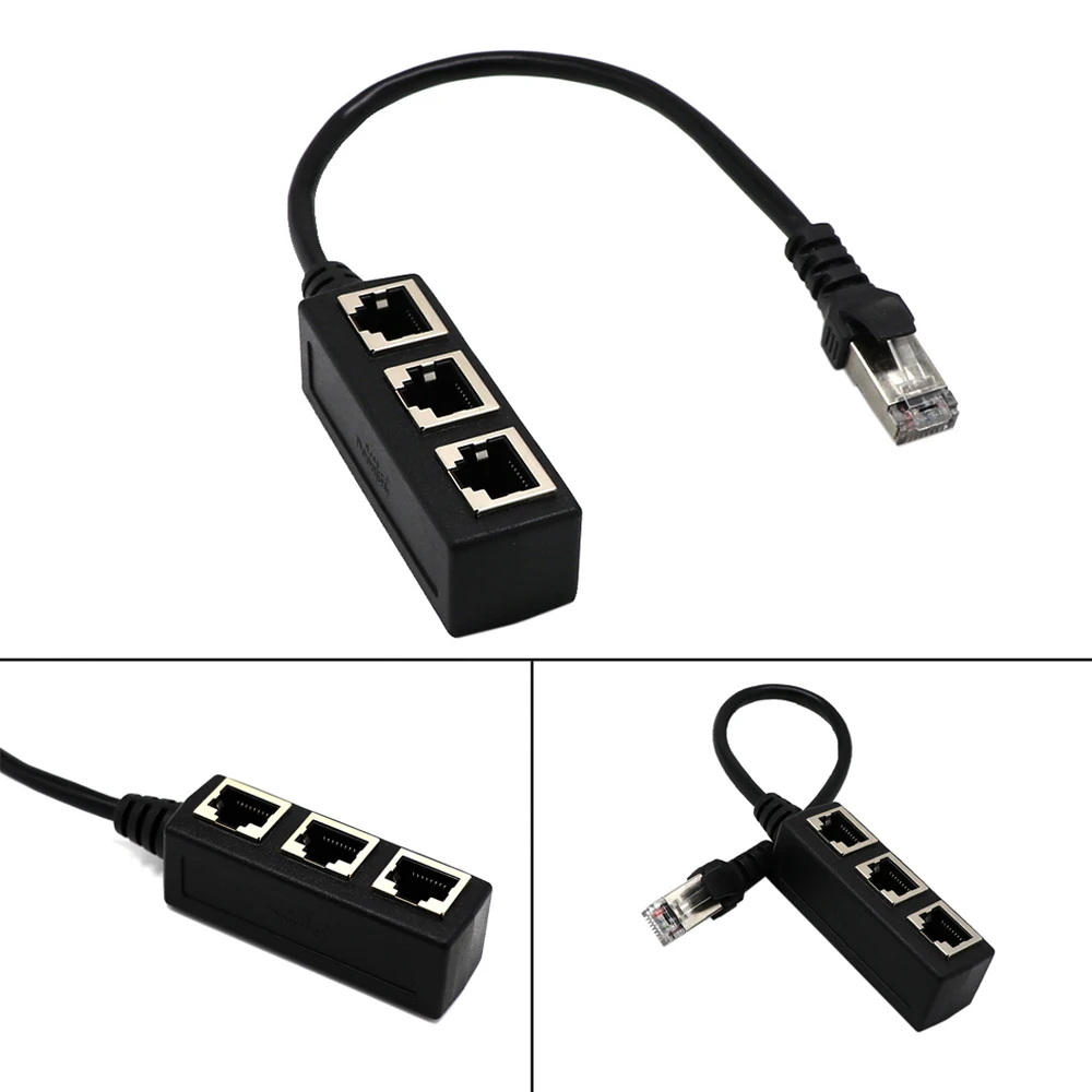 Удлинитель для кабеля LAN Ethernet RJ45, переходник с 1 штекера на 3 гнезда для локальной сети, Разветвитель RJ45, удлинитель, кабели-Коннекторы
Удлинитель для кабеля LAN Ethernet RJ45, переходник с 1 штекера на 3 гнезда для локальной сети, Разветвитель RJ45, удлинитель, кабели-Коннекторы